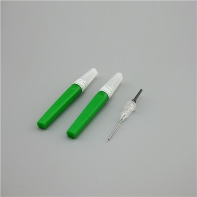 agulha de coleta de sangue flashback 21g