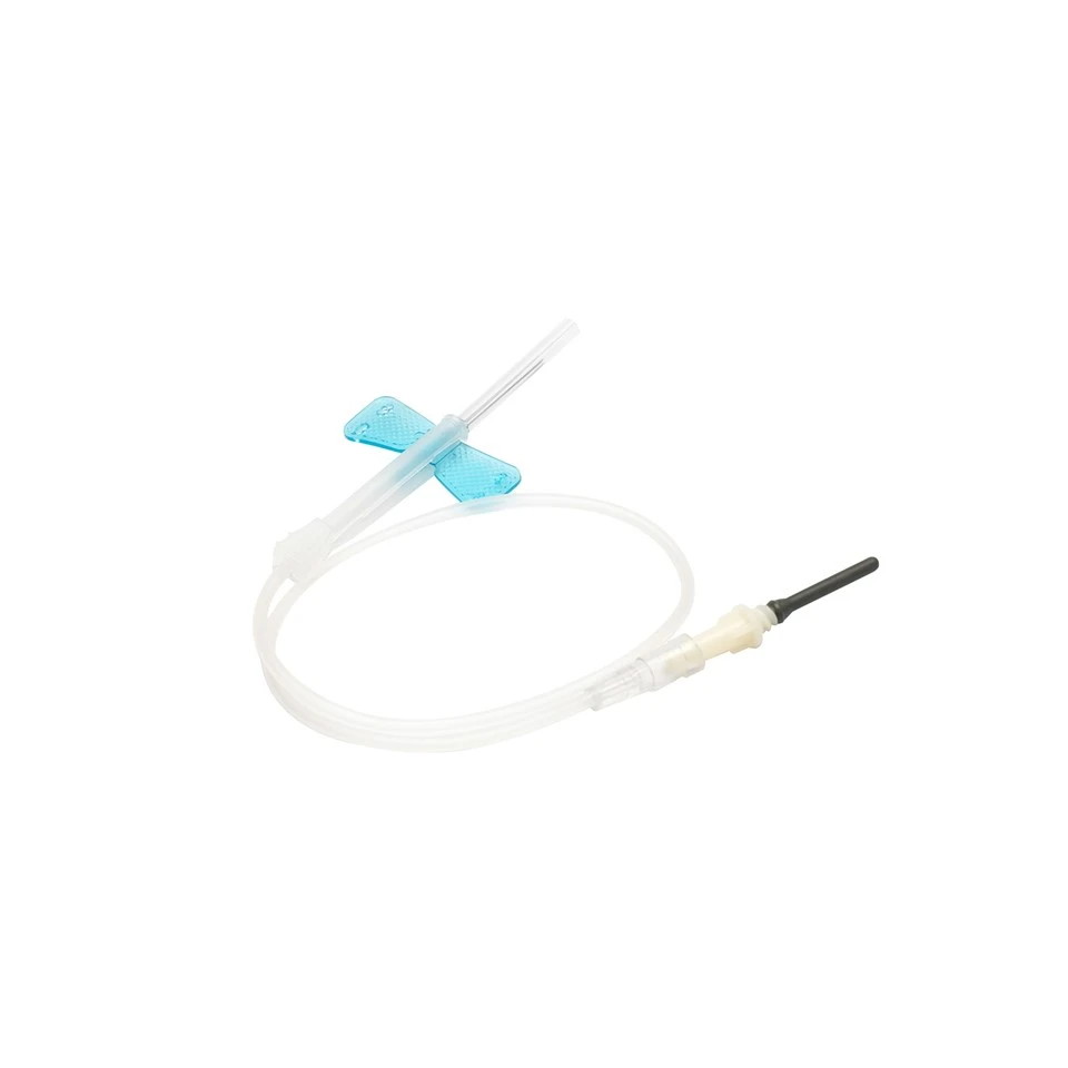 Melhor preço Agulha médica de borboleta para coleta de sangue venoso, ce e certificação iso, 20g, 21g, 22g, 23g, 24g, 25g