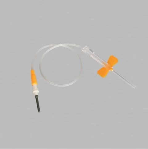 Blood Collection Butterfly With Retractable Needle