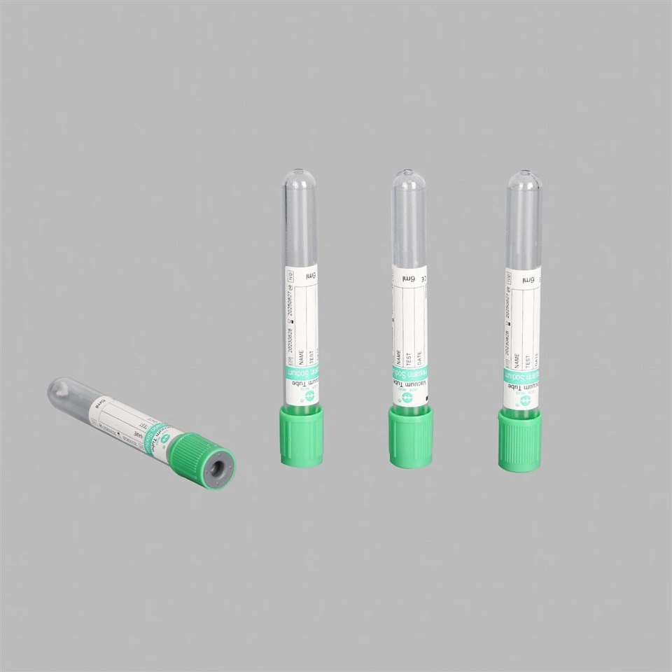 Disposable Sodium Heparin/Lithium Heparin Tube