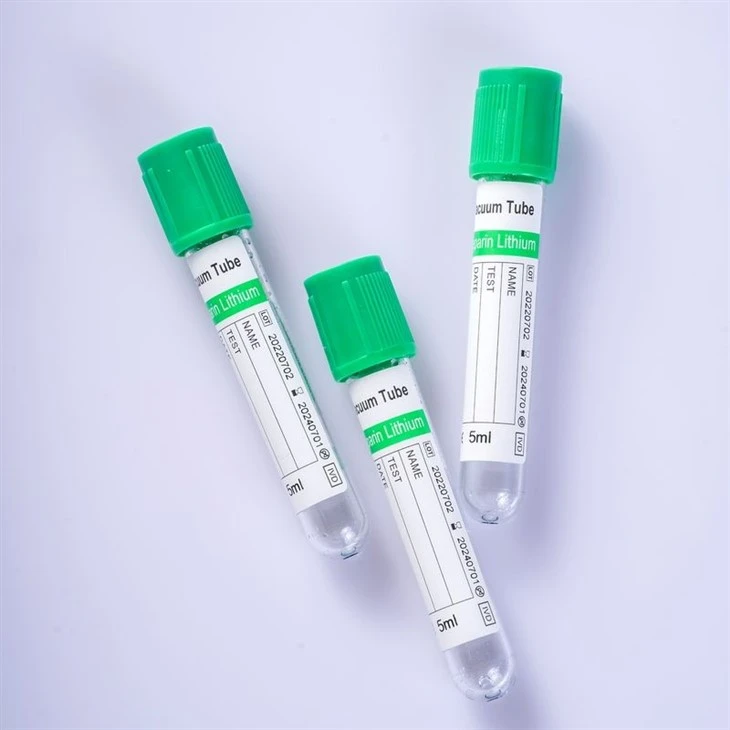 Disposable Vacuum Blood Collection Heparin Tube