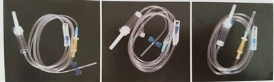 Conjunto de infusão descartável-luer
