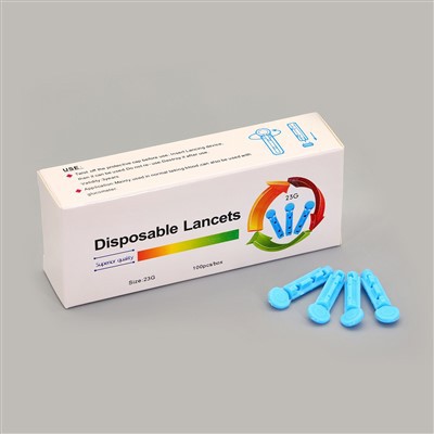 Lanceta descartável de glicose de baixo preço 21--33G