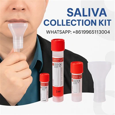 Kit de coleta de saliva médica