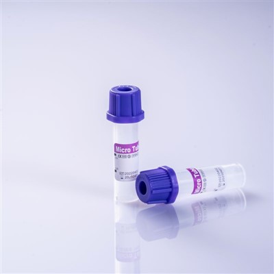 Tubo de coleta de sangue capilar Minilab EDTA