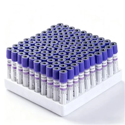 Tubo de coleta de sangue total EDTA K2 EATA K3 Tubo médico para coleta de sangue a vácuo EDTA K3/K2 Tubo